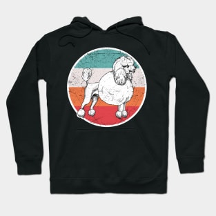 Vintage Retro Poodle Hoodie